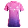 Maillot de Supporter Allemagne Kai Havertz 7 Extérieur Euro 2024 Pour Femme